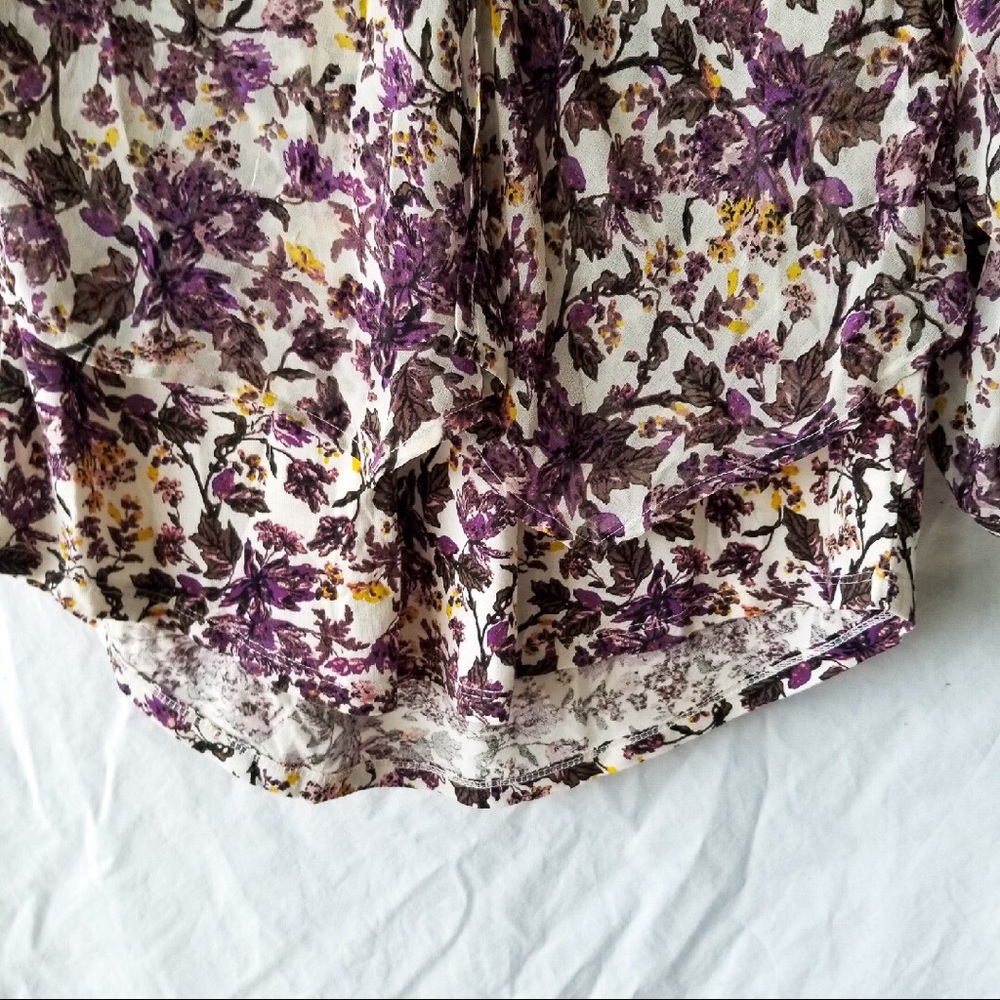 Lucky Brand | Floral | Long-sleeve tunic | XS - Picture 3 of 5